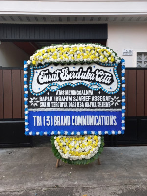 Papan Bunga Duka di Cakung Timur
